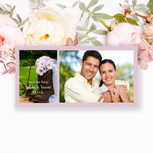 Rustic Daisies Cowboy Boots Wedding Save the Date