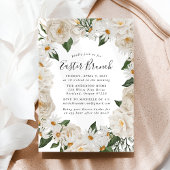 Rustic Daisies Easter Brunch Kaart