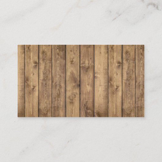 Rustic Daisy Baby shower Boek Raffle Tickets Informatiekaartje (Achterkant)