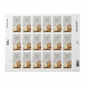 Rustic Daisy Bossen Weddenschap Etiket (Full Sheet)