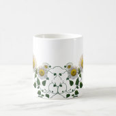 Rustic Daisy Green Ivy Botanical Classic Mug Koffiemok (Center)