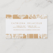 Rustic Dandelions op het Visitekaartje van het Hou (Achterkant)