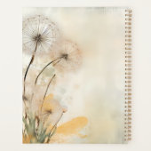 Rustic Dandelions Planner (Achterkant)