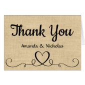 Rustic Dank je bruine bruidsgordel (Voorkant Horizontaal)