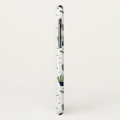 Rustic Dark Green Cactus Desert Pattern Case-Mate iPhone Case (Achterkant/links)