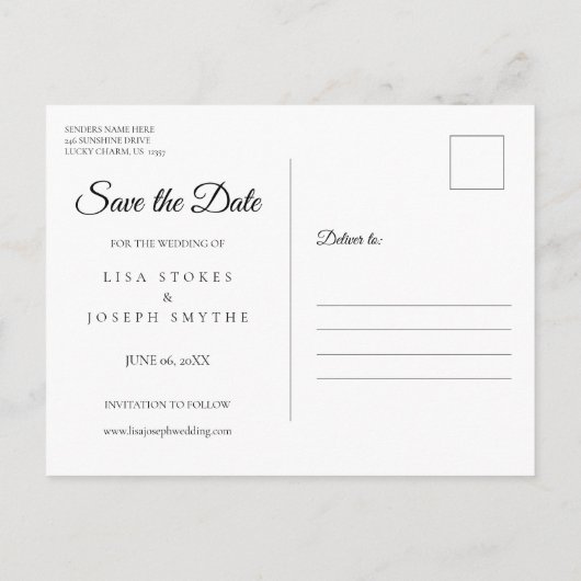 Rustic de Kalender van de Lichten van het Koord va Aankondigingskaart (Achterkant)