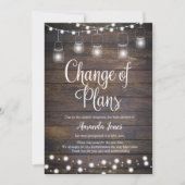 Rustic de Verandering van de Lichten van het Koord Kaart (Voorkant)