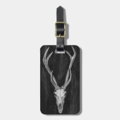 Rustic Deer Animal Head Bagagelabel (Voorkant verticaal)