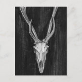 Rustic Deer Animal Head Briefkaart (Voorkant)