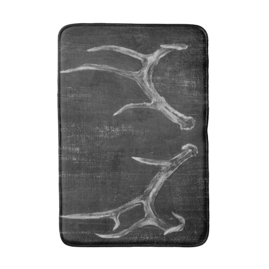 Rustic Deer Animal Head op het karton Badmat (Voorkant Verticaal)