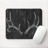 Rustic Deer Animal Head op het karton Muismat (Met muis)