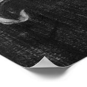 Rustic Deer Animal Head op het karton Poster (Hoek)