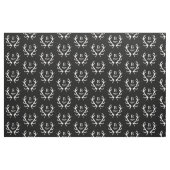 Rustic Deer Antlers Monogram, kies Uw Kleur Stof (Fat Quarter)