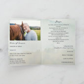 Rustic Deer Forest Pond in liefdevolle herinnering Programma (Binnen)