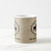 Rustic Deer Gepersonaliseerd Koffiemok (Center)