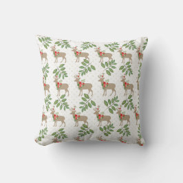 Rustic Deer-kerstKussens Kussen