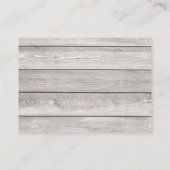 Rustic Deer Luier Raffle Ticket Informatiekaartje (Achterkant)