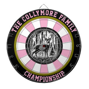 Rustic Deer Target Wall Art Dartbord