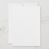 Rustic Denneappel Groene Foto Save the Date (Achterkant)