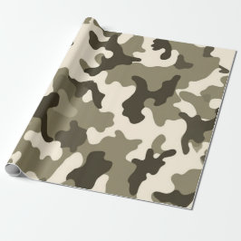 Rustic Desert Camo Wrapping Paper Cadeaupapier
