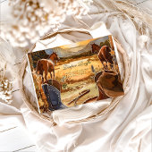 Rustic Desert Rodeo Diapper Raffle Informatiekaartje