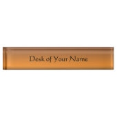 Rustic Desk Name Bord Naambordje (Voorkant)