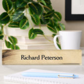Rustic Desk Name Bord Naambordje