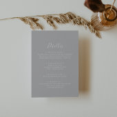 Rustic Destination Winter Mountain Detalles Informatiekaartje