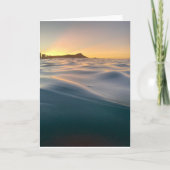 Rustic Diamond Head Hawaii Blank in 5x7 Kaart (Voorkant)