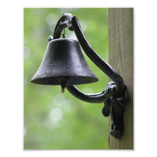 Rustic Dinner Bill met Steer Foto Afdruk (Voorkant)