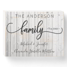 Rustic Distressed Wood familienaam