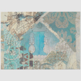  Rustic Distsed Texture Decoupage Tissuepapier