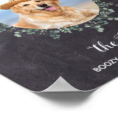 Rustic Dog Bar Signature Drink het Poster Pet Wedd (Hoek)