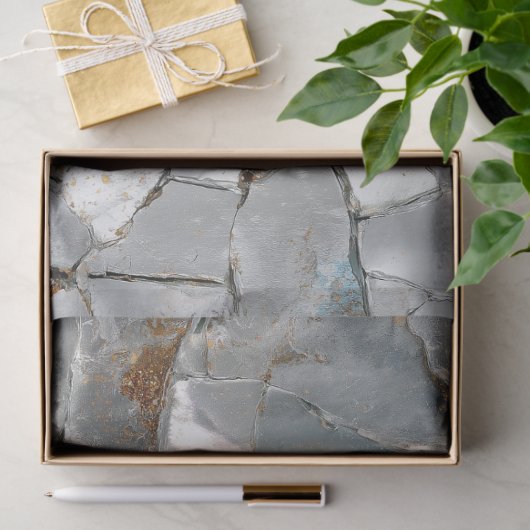 Rustic Dragon Scale Mirror Decoupage Papier (Geschenk)