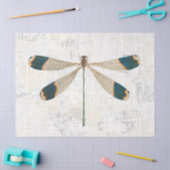 Rustic Dragonfly ontkoppeling van ontkoppeling Tissuepapier (Craft)