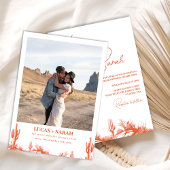 Rustic Drawn Verona Sunset Westerne Woestijnbruilo Kaart