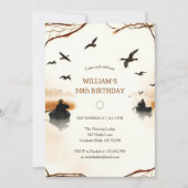 Rustic Duck Hunting Verjaardag Kaart (Voorkant)