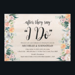 Rustic Dusk Post Wedding Brunch Invitation Kaart<br><div class="desc">Een brunchfeest plannen met de pasgetrouwden de dag na de bruiloft? Nodig gasten uit met deze Rustic Dusk Post Wedding Brunch Invitation Kaart. Voeg je brunchgegevens toe in bijpassend zwart lettertype / belettering.</div>