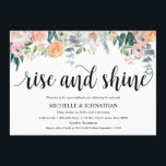 Rustic Dusk Post Wedding Brunch Invitation Kaart<br><div class="desc">Rustic Dusk Post Wedding Brunch Invitation Kaart</div>