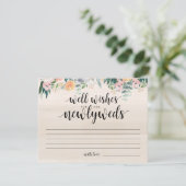 Rustic Dusk Wedding goede wensen voor pasgetrouwde Kaart (Staand voorkant)