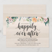 Rustic Dusk Wedding Repetitie Diner Uitnodiging (Voorkant / Achterkant)