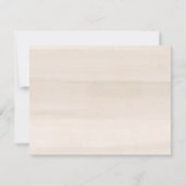 Rustic Dusk Wedding wenst Kaart (Achterkant)