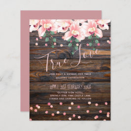 Rustic Dusty Roos Pink Floral Wedding