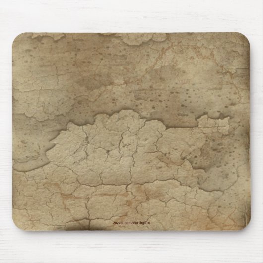 Rustic Earth Arty Textured Mousepad Muismat (Voorkant)
