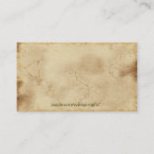 RUSTIC EARTH (Light) Bedrijfs- & profielkaarten Visitekaartje (Achterkant)