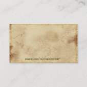 RUSTIC EARTH (Light) Bedrijfs- & profielkaarten Visitekaartje (Achterkant)