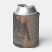 Rustic Earth Tone Tree Bark Foto buitenshuis Natuu Blikjeskoeler (Blikje Voorkant)