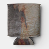 Rustic Earth Tone Tree Bark Foto buitenshuis Natuu Blikjeskoeler (Voorkant)