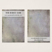 Rustic Earthtone Earring Holder Display Kaarten Visitekaartje (Voorkant /achterkant)