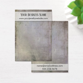 Rustic Earthtone Earring Holder Display Kaarten Visitekaartje